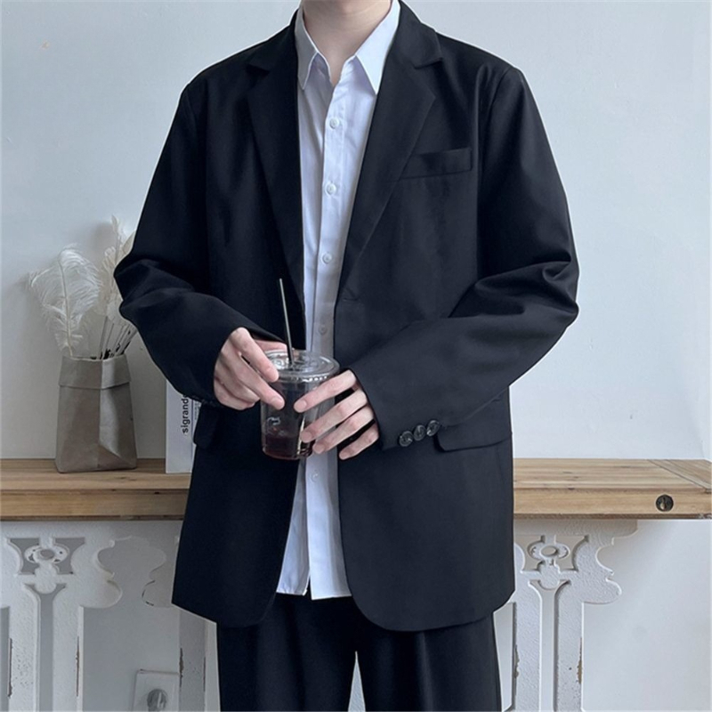 Men's Casual Suit Set College  - Men'S Formal Wear For Graduation ulasan dan harga