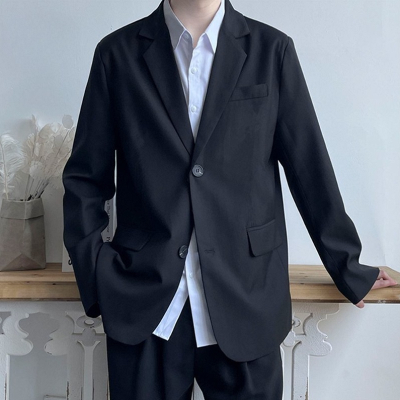 Men's Casual Suit Set College  - Men'S Formal Wear For Graduation ulasan dan harga